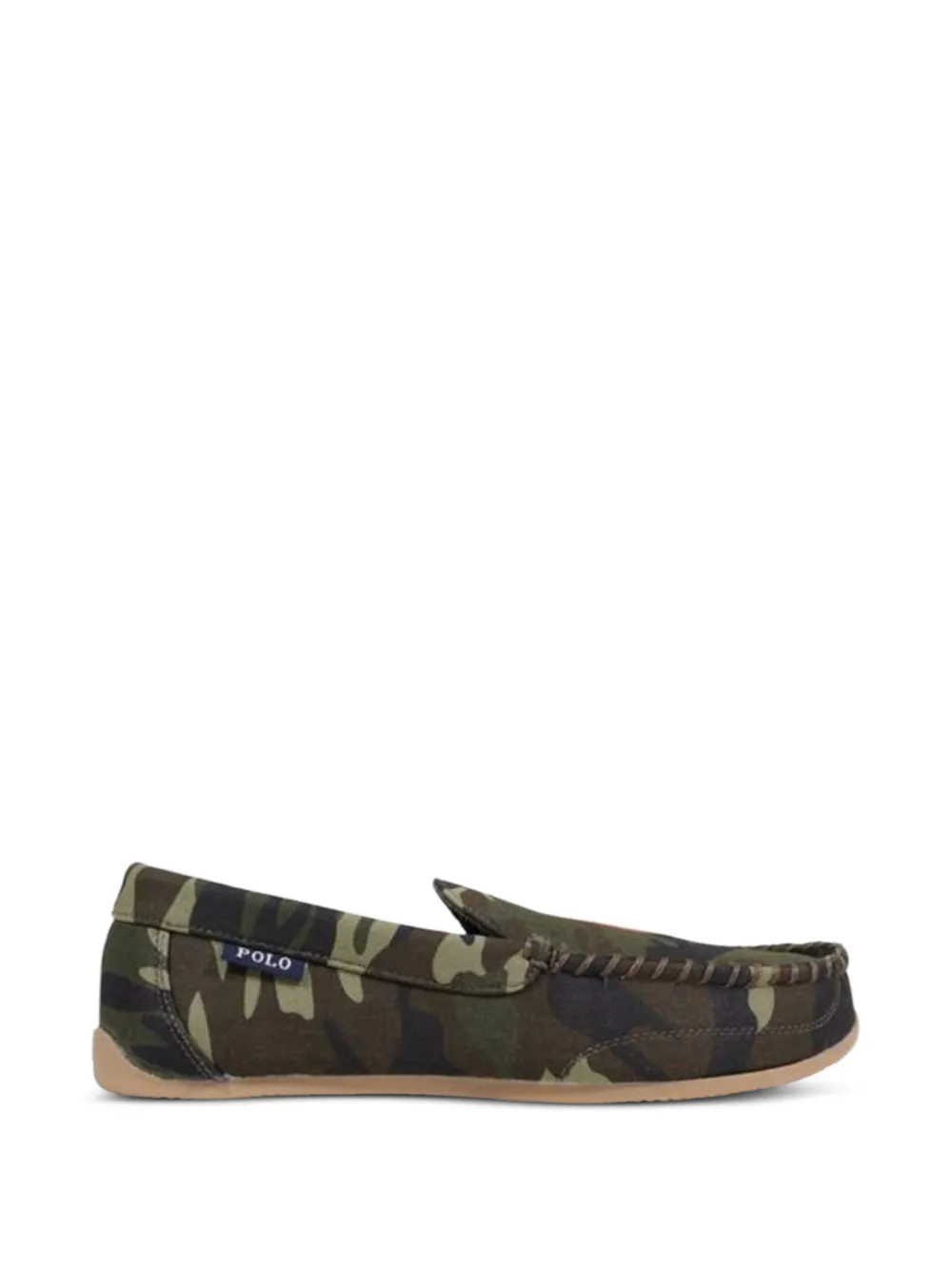 Polo Ralph Lauren Declan camouflage-print loafers - Verde