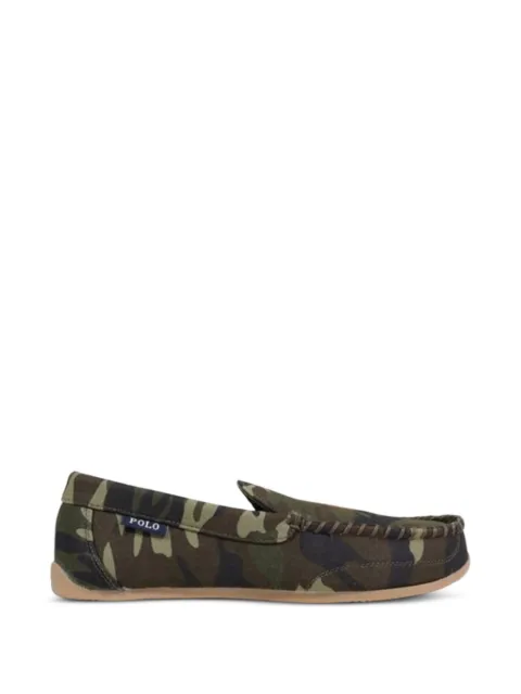Polo Ralph Lauren Declan camouflage-print loafers