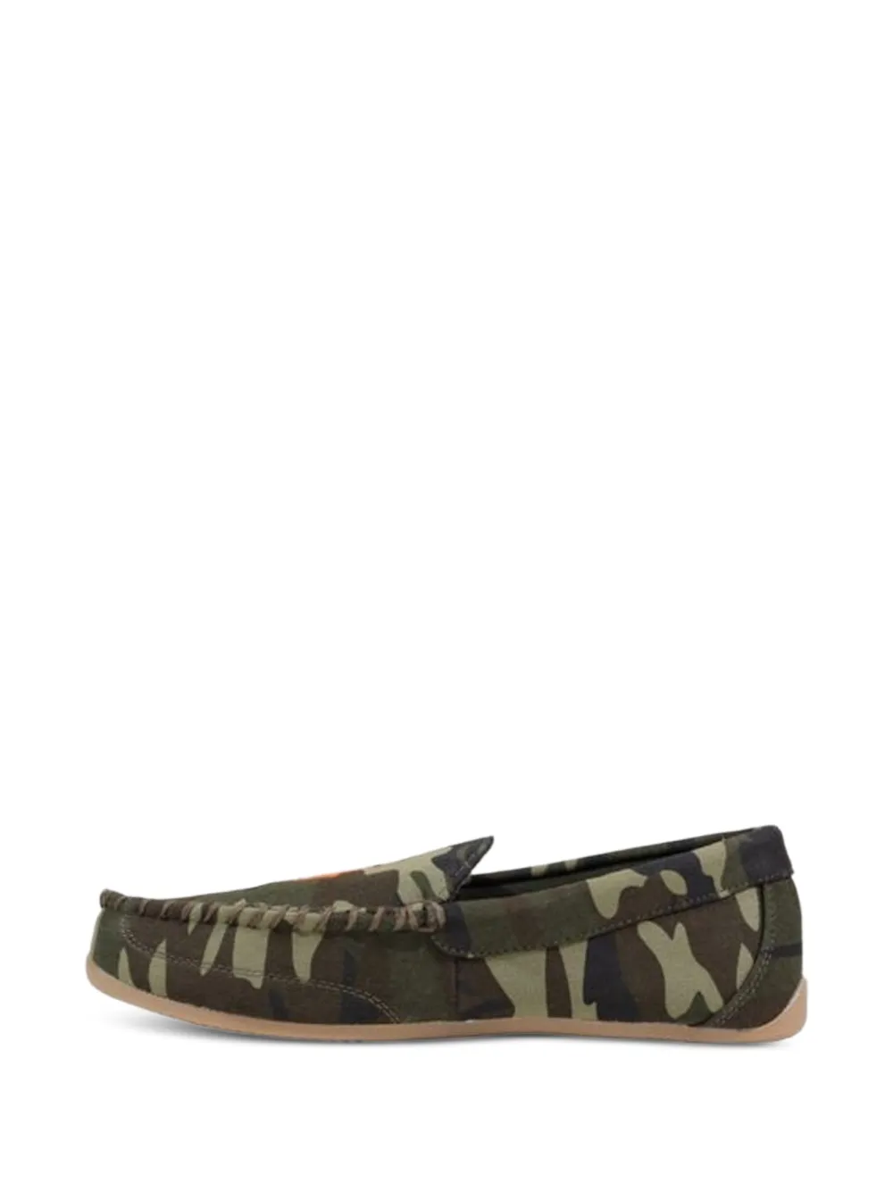 Polo Ralph Lauren Declan camouflage-print loafers Groen