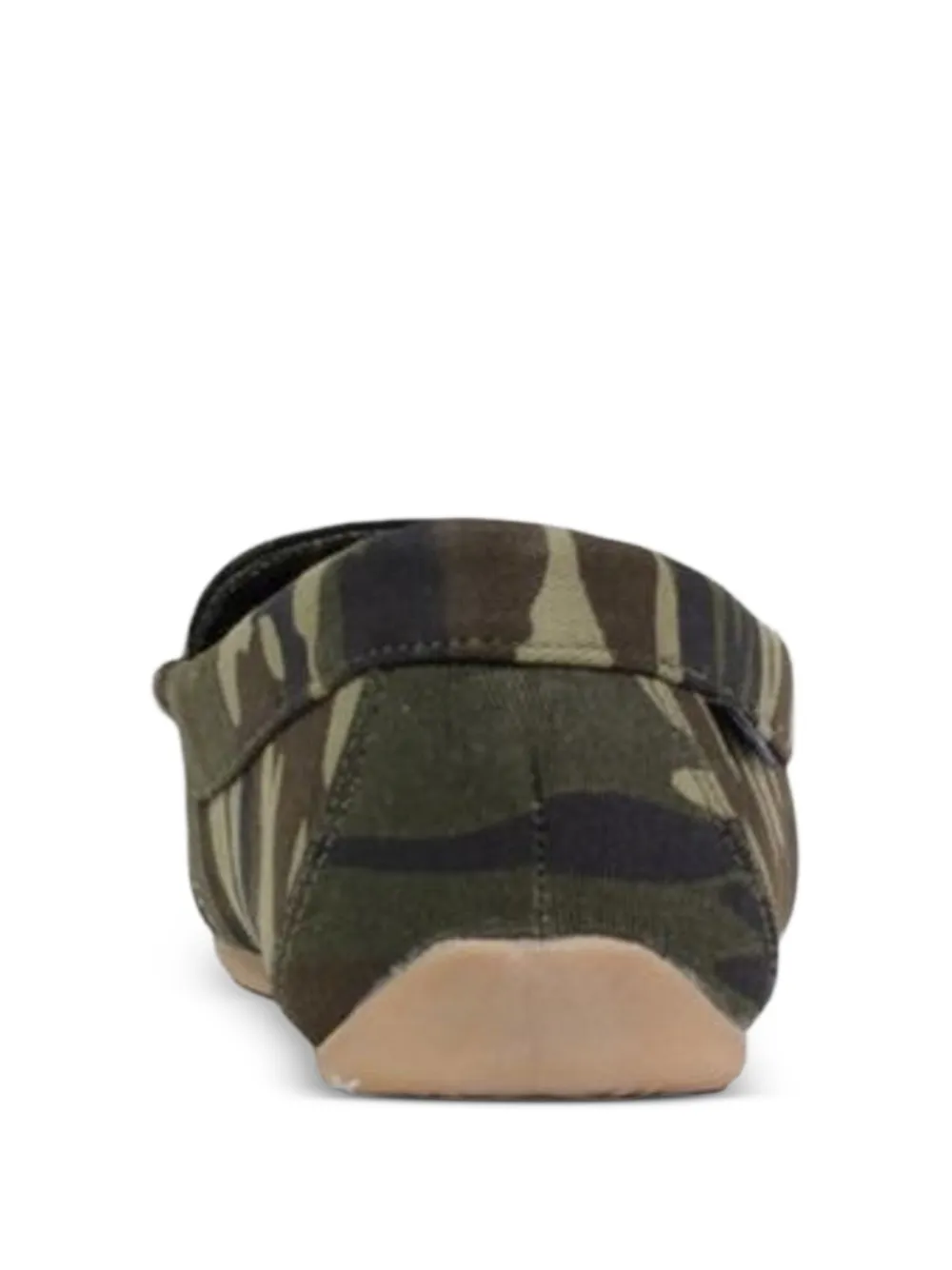 Polo Ralph Lauren Declan camouflage-print loafers Groen