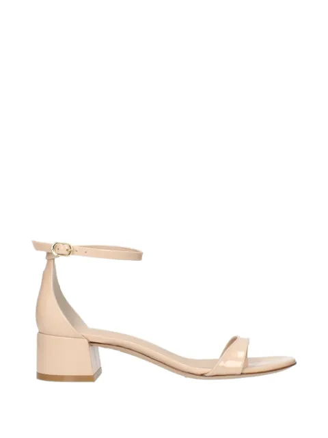 Stuart Weitzman Nudistcurve block-heel sandals