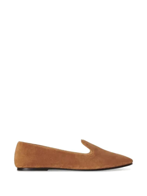 The Row almond-toe slip-on loafers