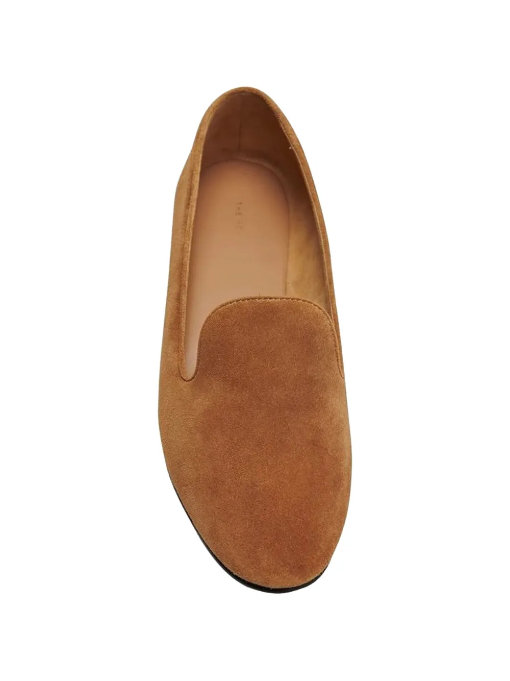 The Row almond-toe slip-on loafers Bruin