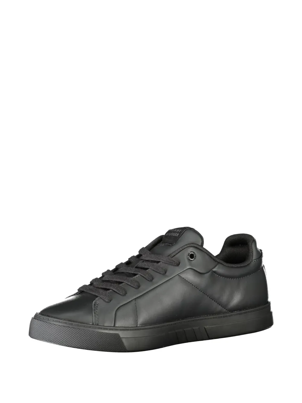 Tommy Hilfiger Icon Court sneakers met logo-detail Zwart
