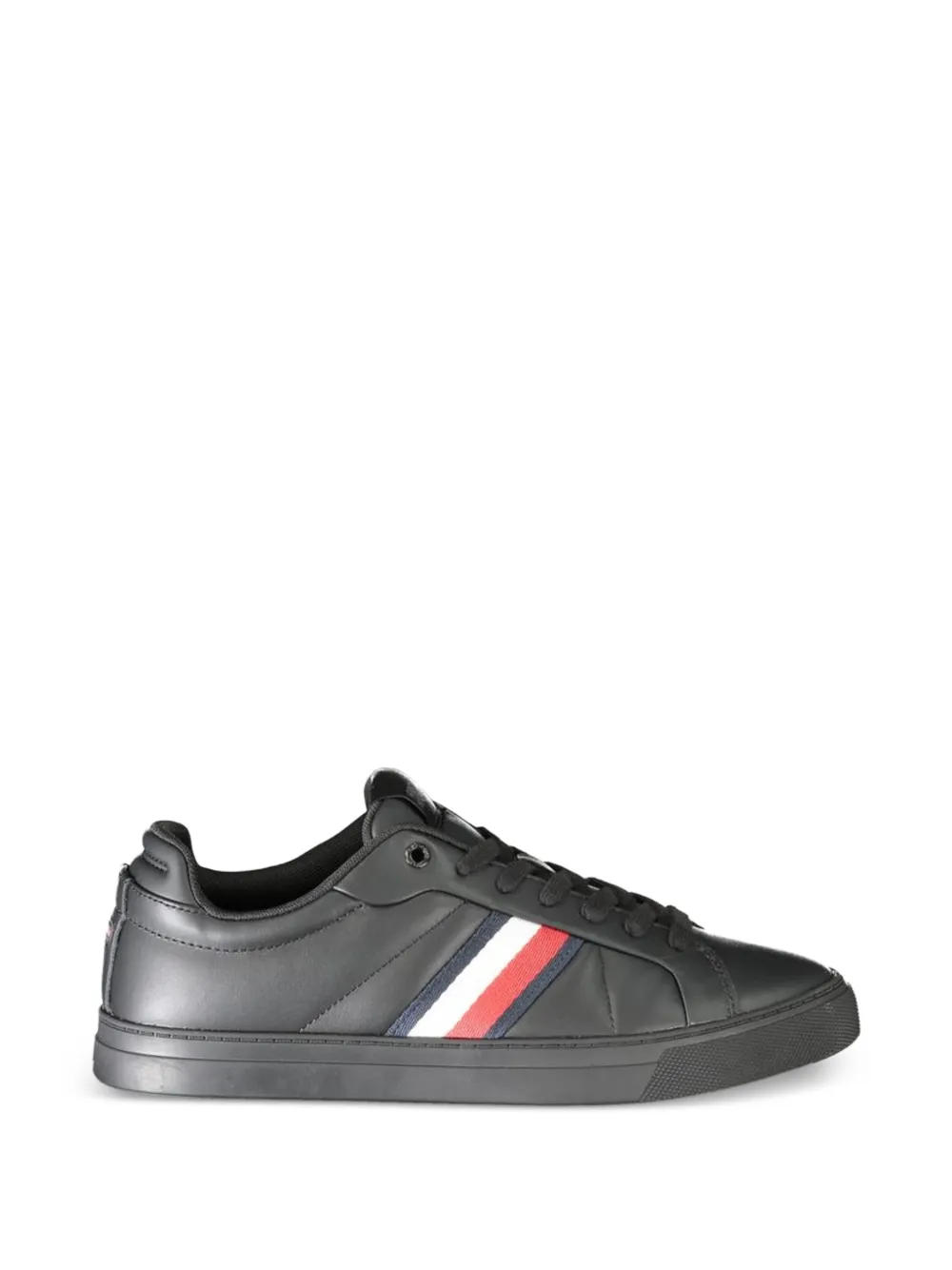 Tommy Hilfiger Icon Court logo-detail lace-up sneakers - Nero