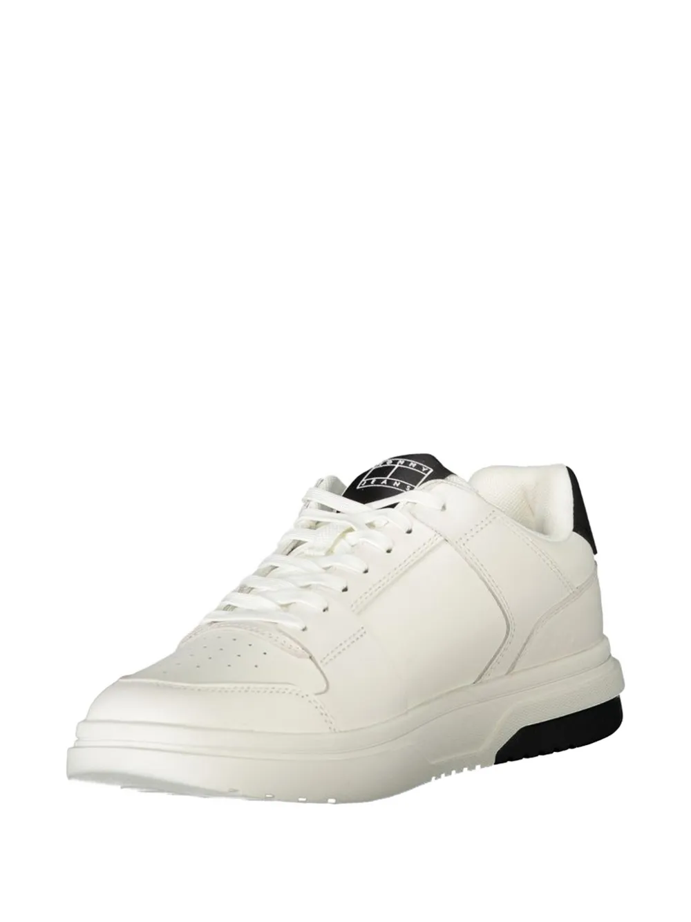 Tommy Hilfiger The Brooklyn logo-print lace-up sneakers Wit