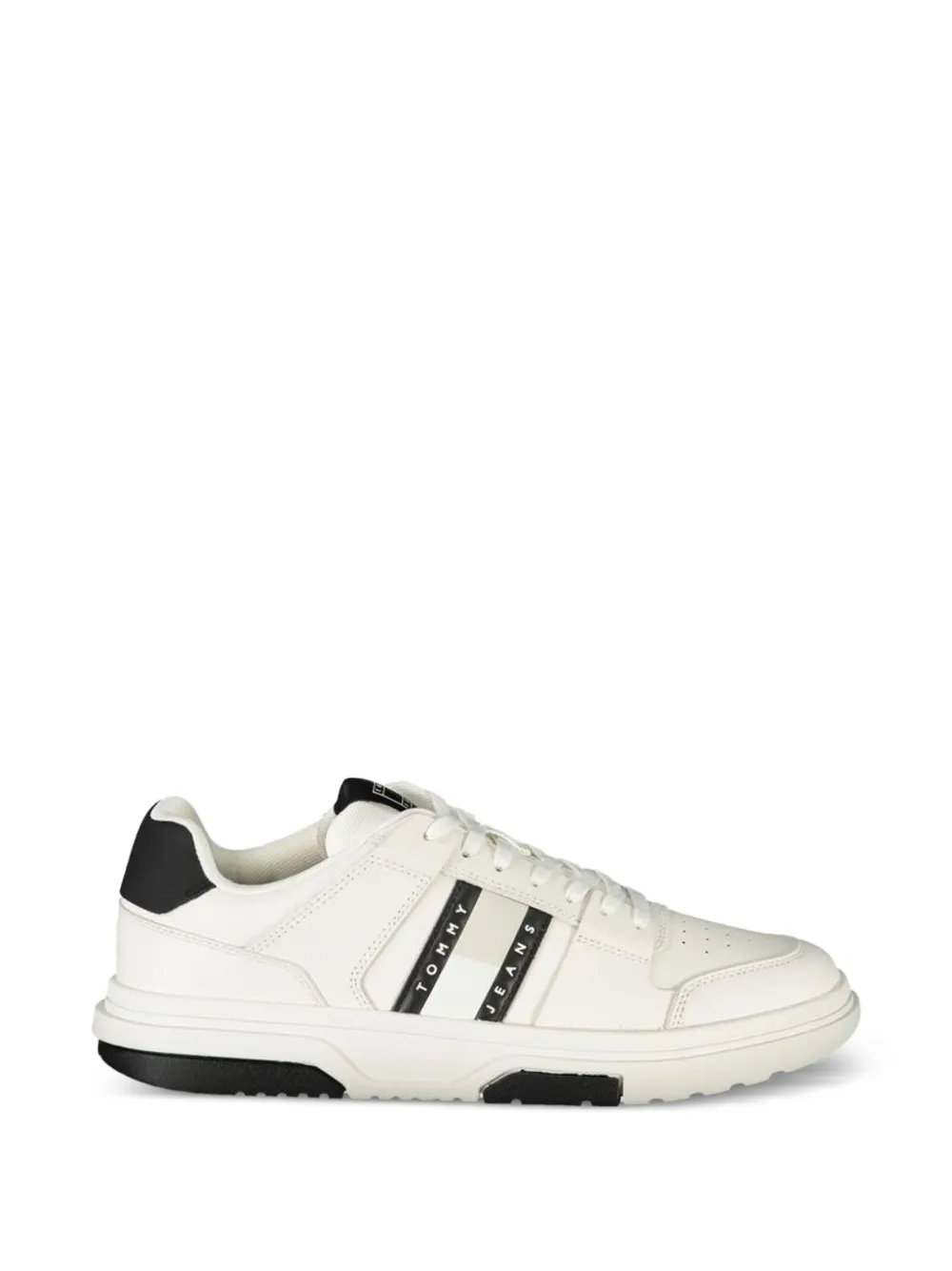 Tommy Hilfiger The Brooklyn logo-print lace-up sneakers - Bianco