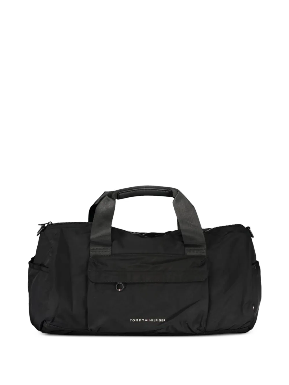 Tommy Hilfiger logo-lettering duffel bag - Nero