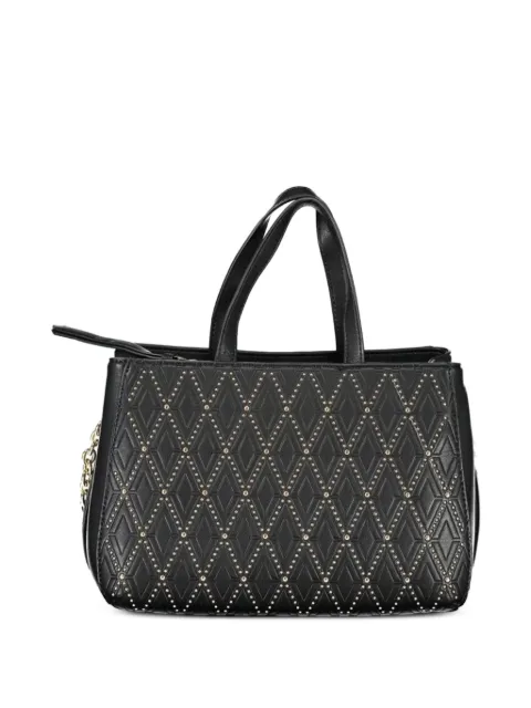 MARIO VALENTINO diamond-quilted stud-embellished tote bag
