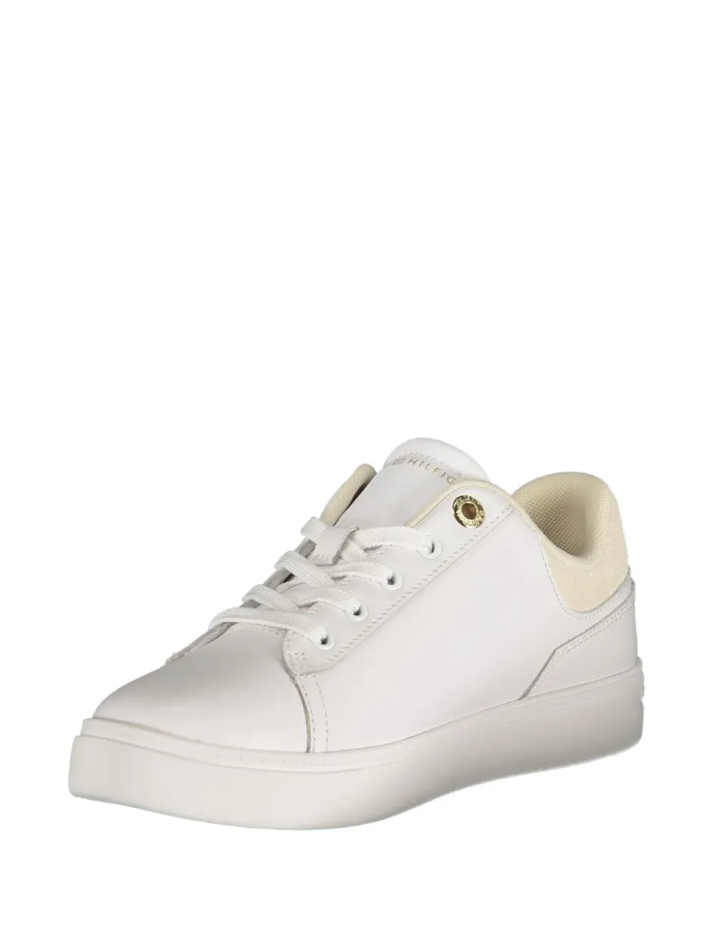 Tommy Hilfiger logo-lettering sneakers Wit