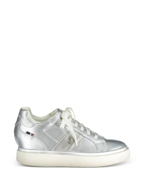 U.S. POLO ASSN. Angie metallic lace-up sneakers