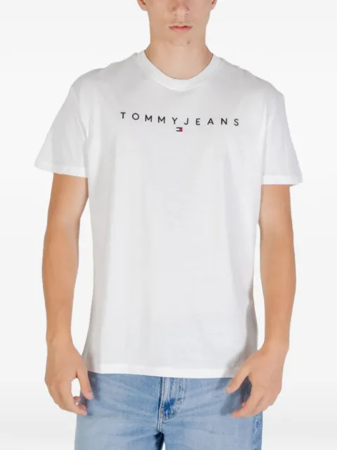 Tommy Jeans logo-print cotton T-shirt