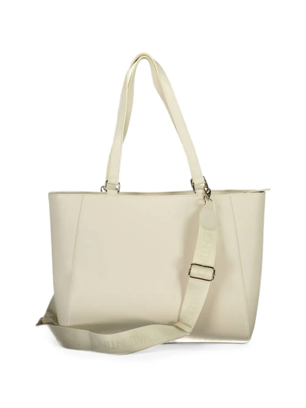 MARIO VALENTINO Shopper met geometrisch patroon Beige