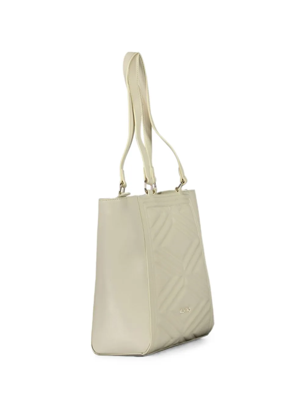 MARIO VALENTINO Shopper met geometrisch patroon Beige