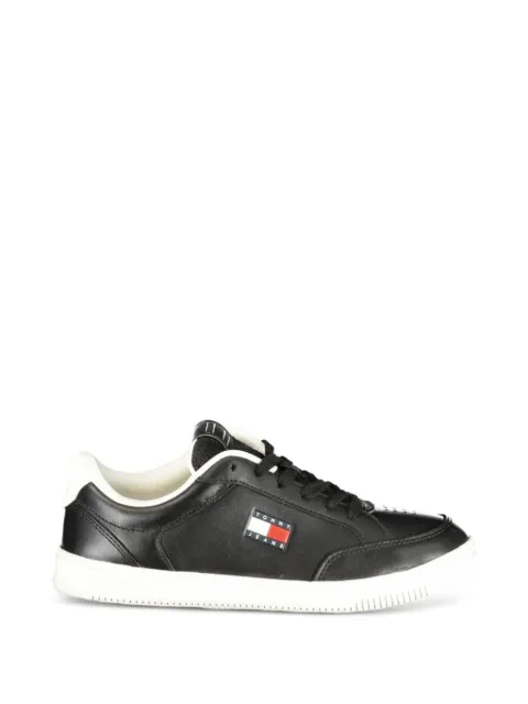 Tommy Hilfiger logo-patch perforated sneakers