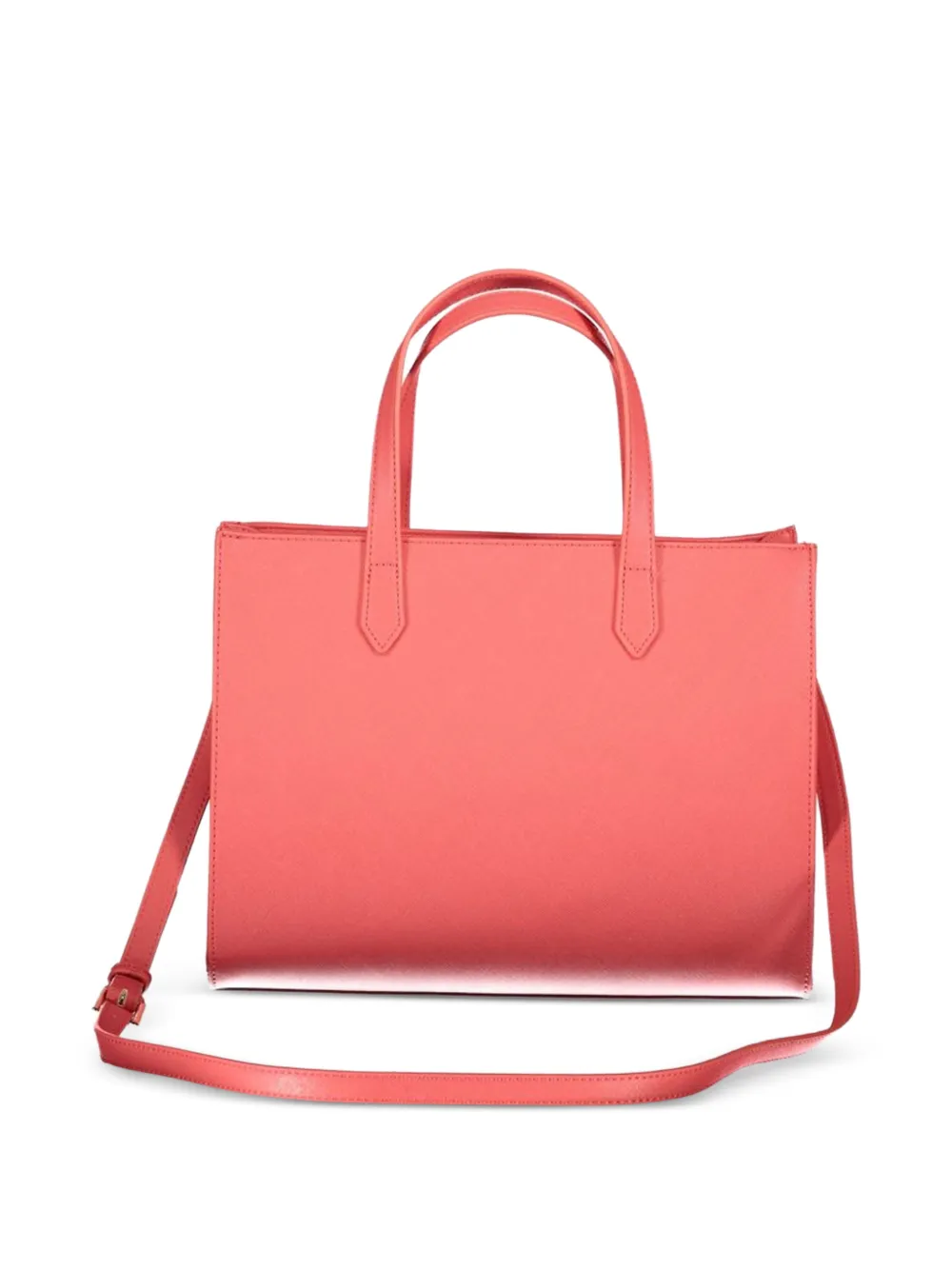 MARIO VALENTINO Shopper met kwastje en logo-plakkaat Roze