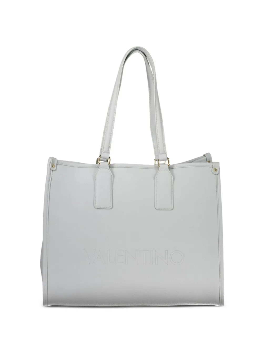 MARIO VALENTINO debossed-logo tote bag - Blu