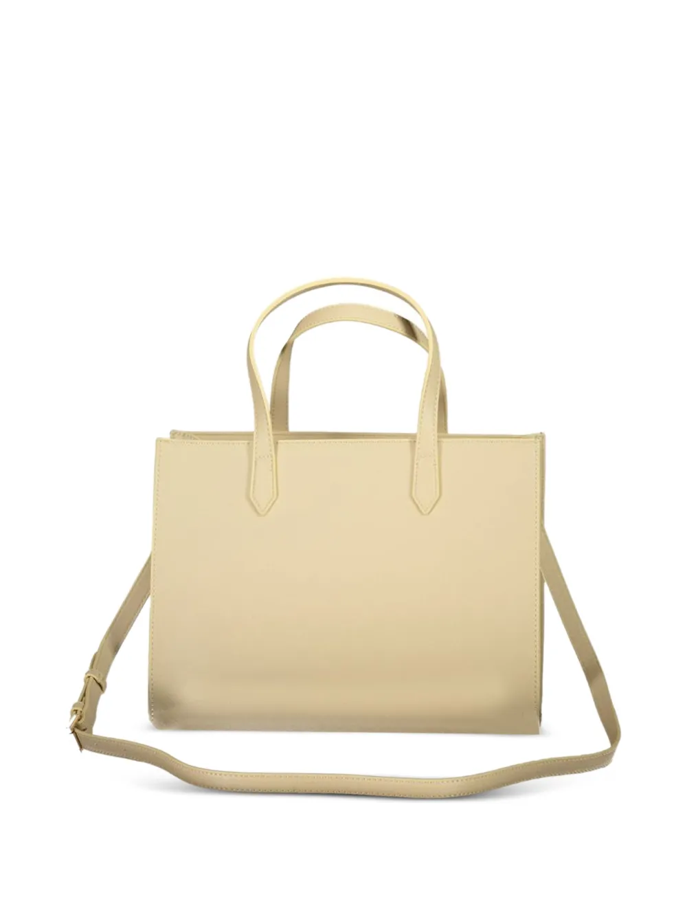 MARIO VALENTINO Divina shopper met V-logo Beige
