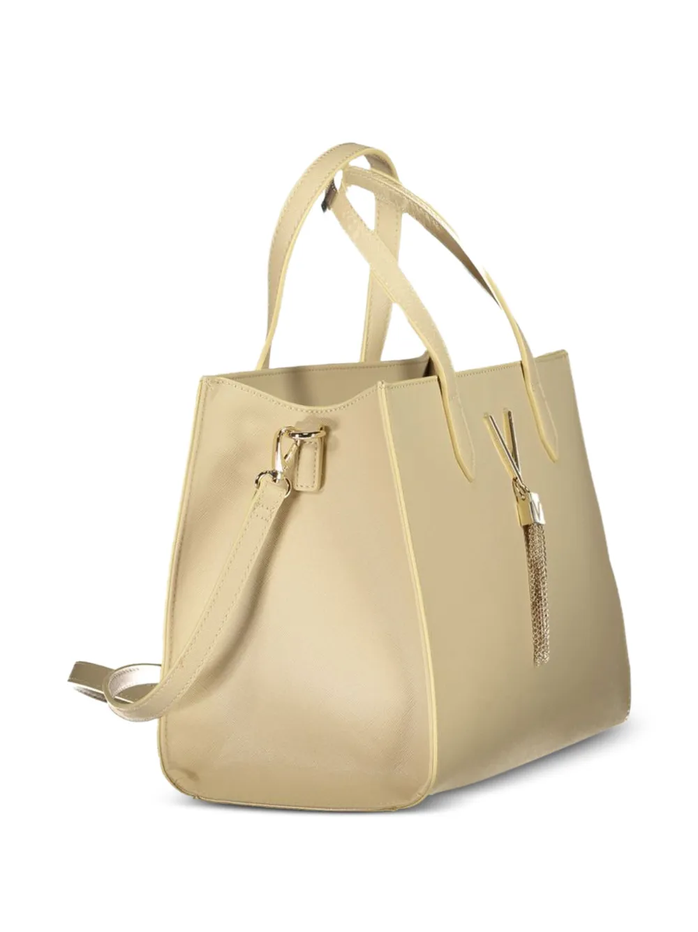 MARIO VALENTINO Divina shopper met V-logo Beige