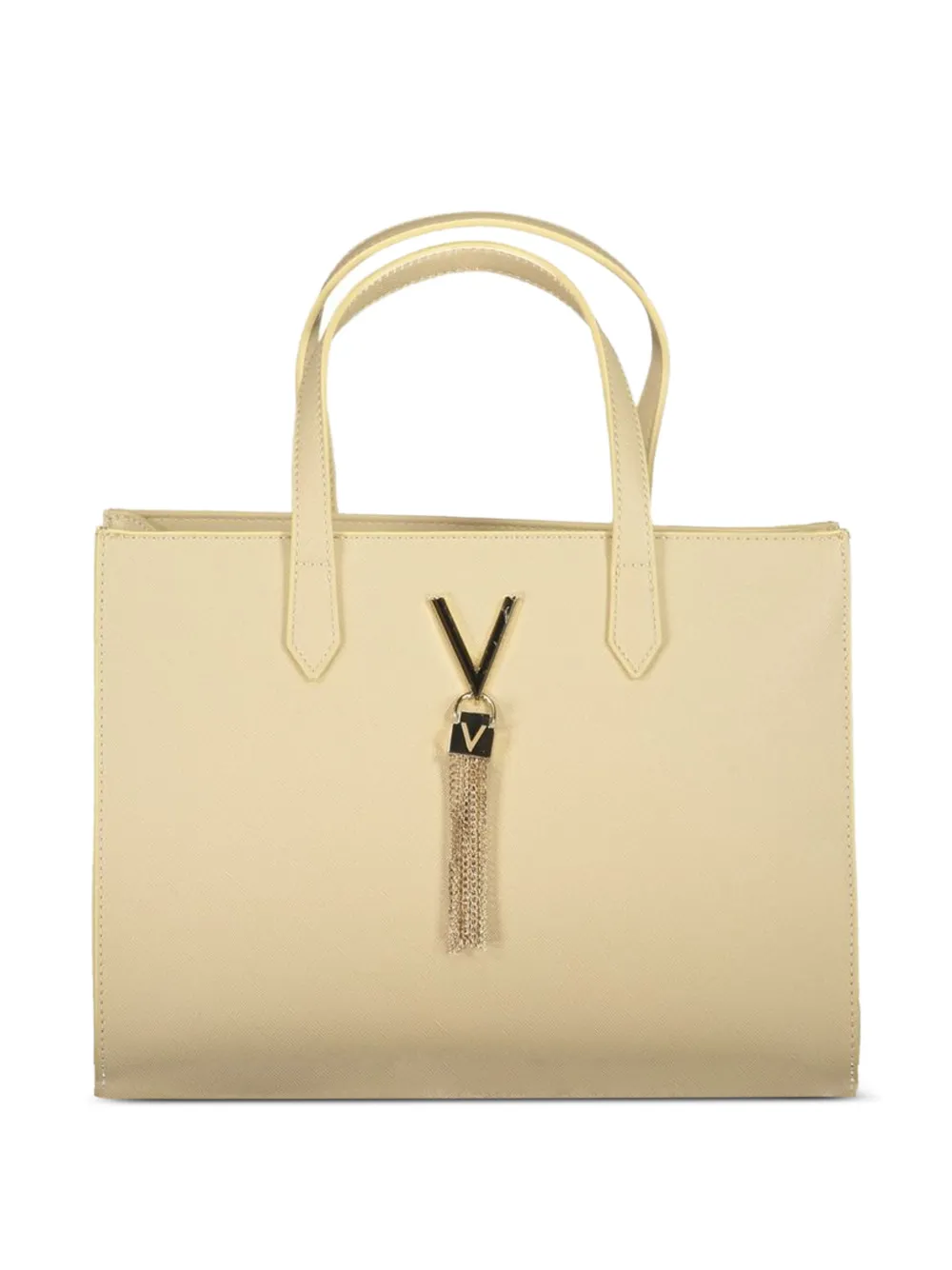MARIO VALENTINO Borsa tote Divina con logo a V - Toni neutri