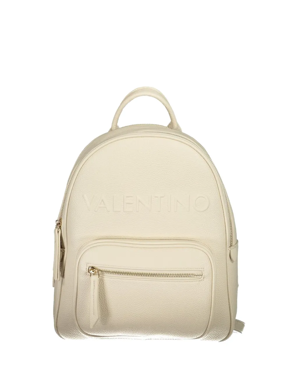MARIO VALENTINO embossed-logo backpack - Toni neutri
