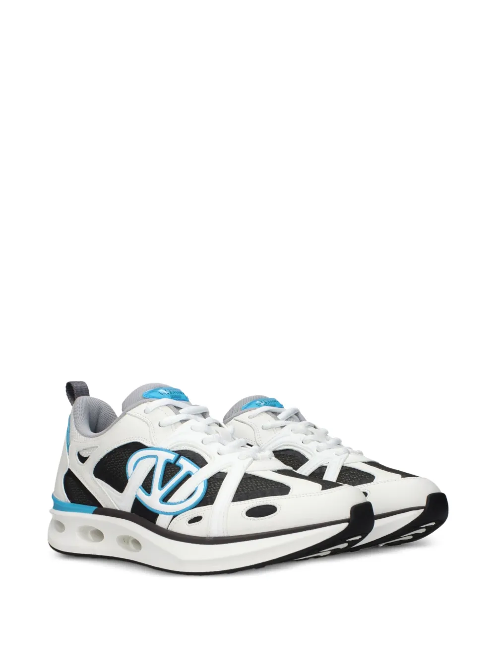 Valentino Garavani VLogo Easyjog mesh sneakers Wit