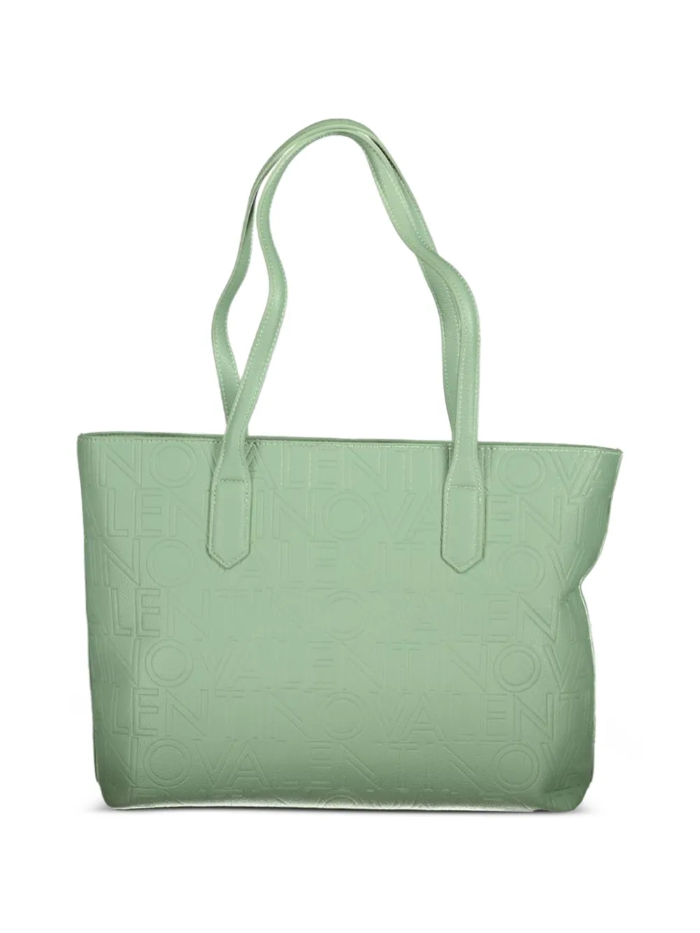MARIO VALENTINO Shopper met logo-reliëf Groen