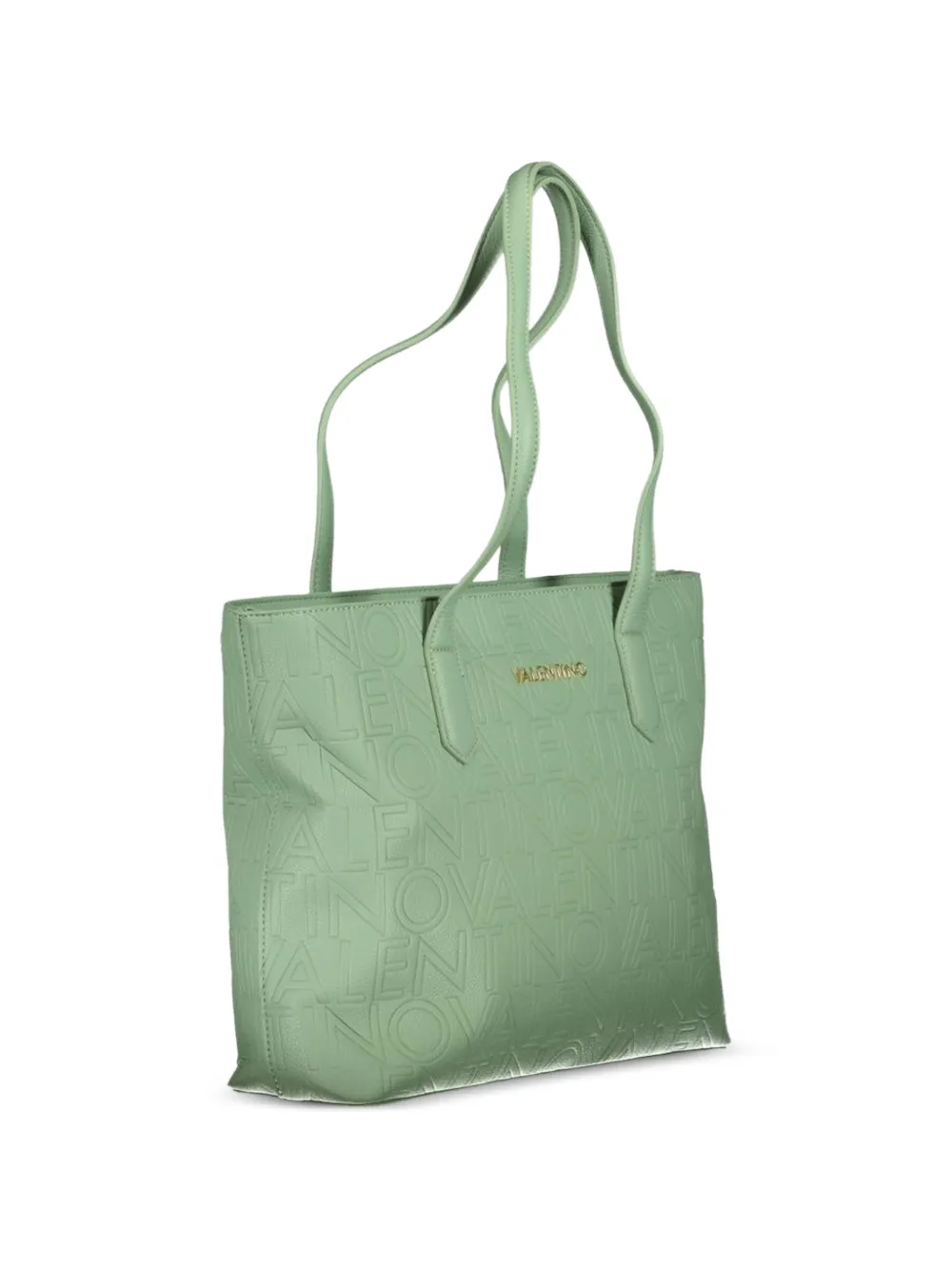 MARIO VALENTINO Shopper met logo-reliëf Groen