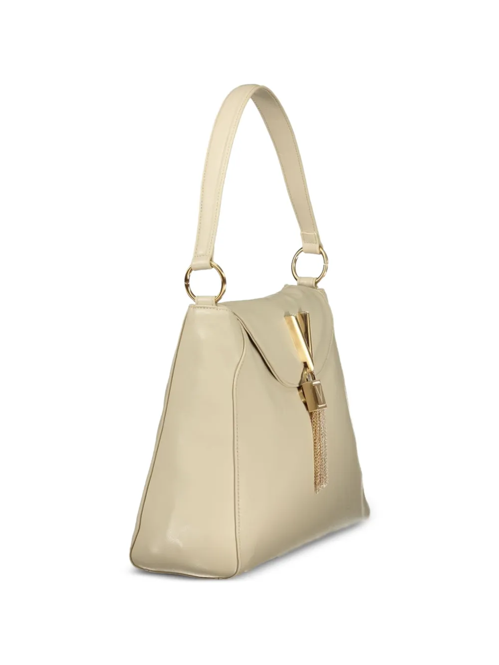 MARIO VALENTINO VLogo shopper met kwastje Beige