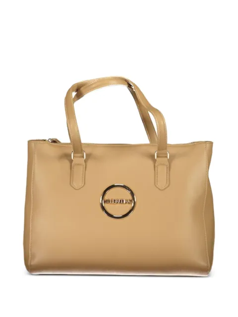 MARIO VALENTINO logo-plaque tote bag