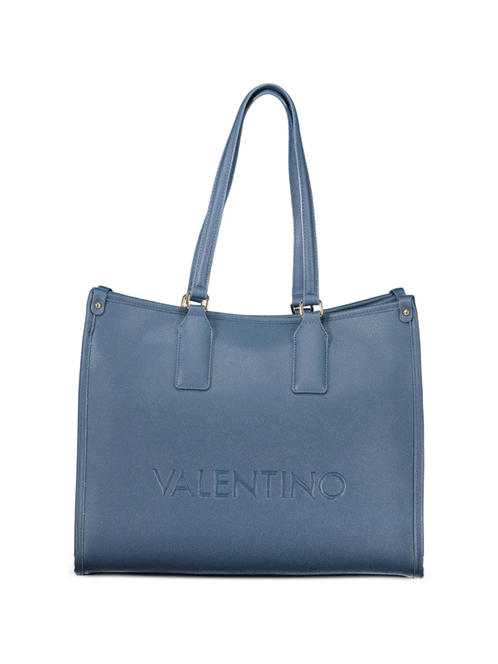 MARIO VALENTINO logo-detail tote bag - Blu