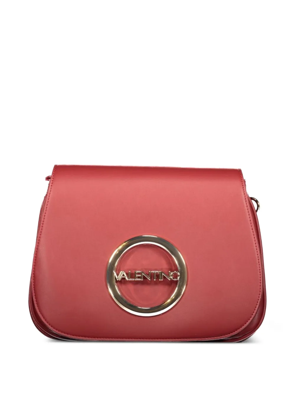 MARIO VALENTINO circle-logo crossbody bag - Rosso