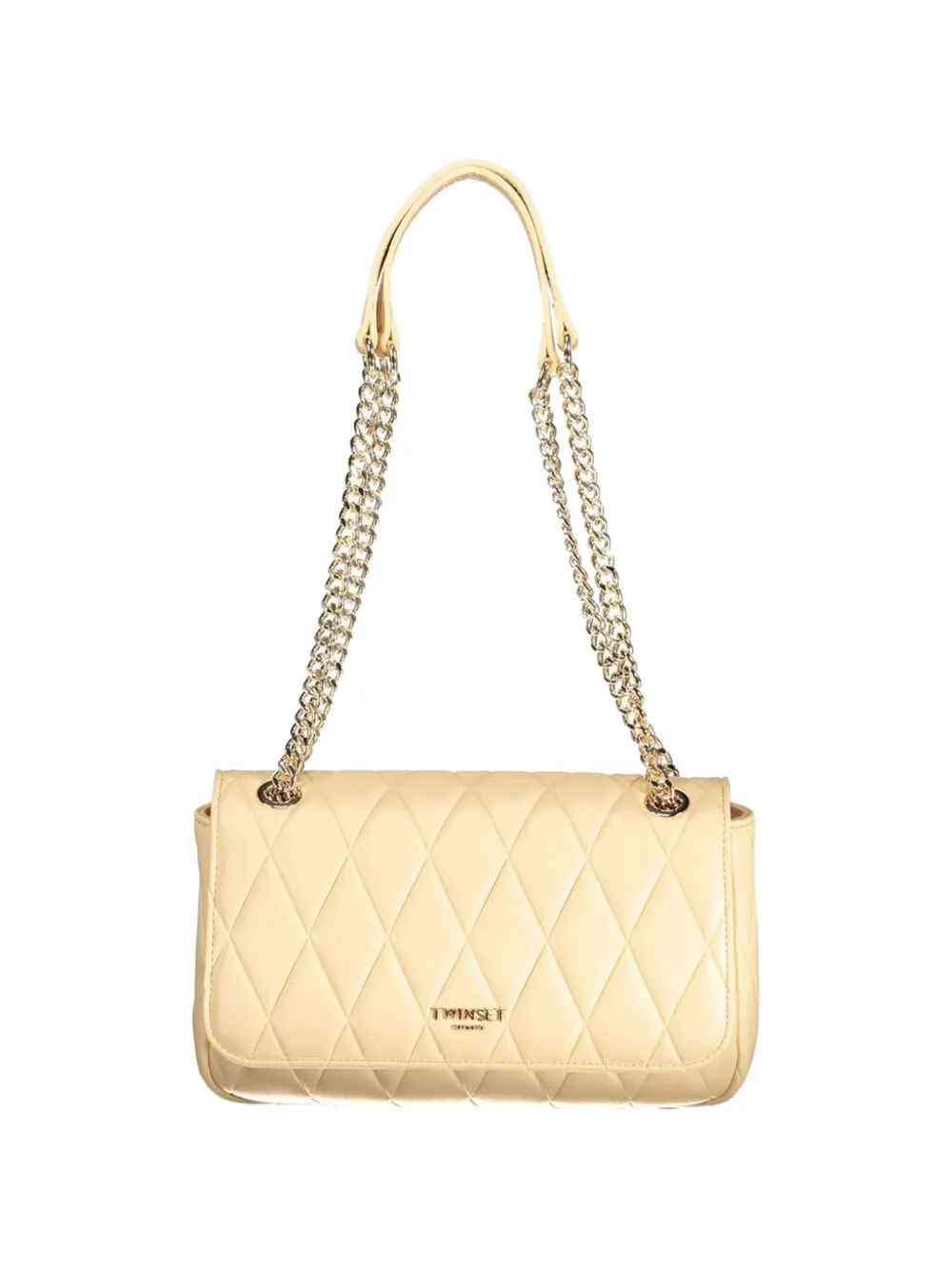 TWINSET diamond-quilted shoulder bag - Toni neutri