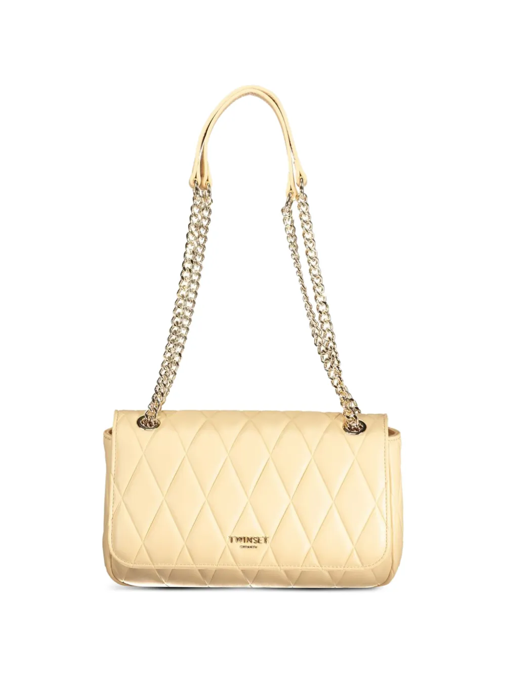 TWINSET diamond-quilted shoulder bag - Toni neutri