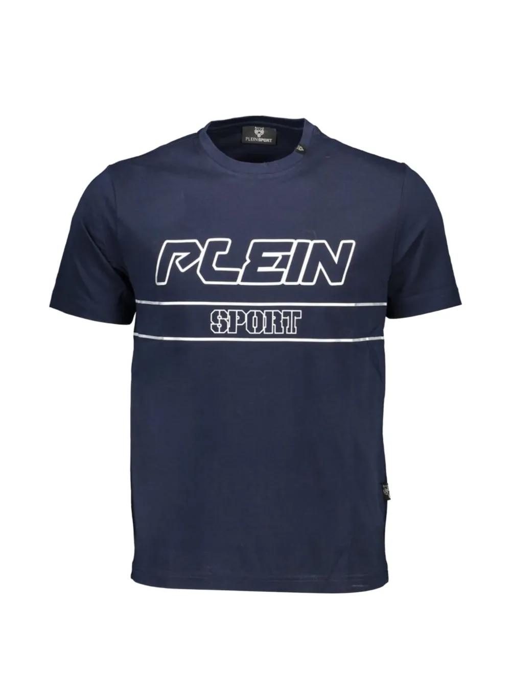 Plein Sport logo-print T-shirt - Blu