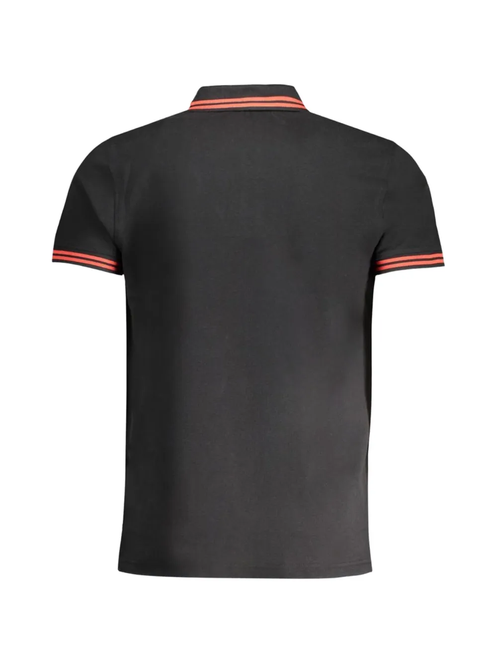 Cavalli Class Poloshirt met geborduurd logo Zwart
