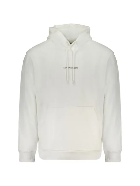 Calvin Klein logo-print drawstring hoodie