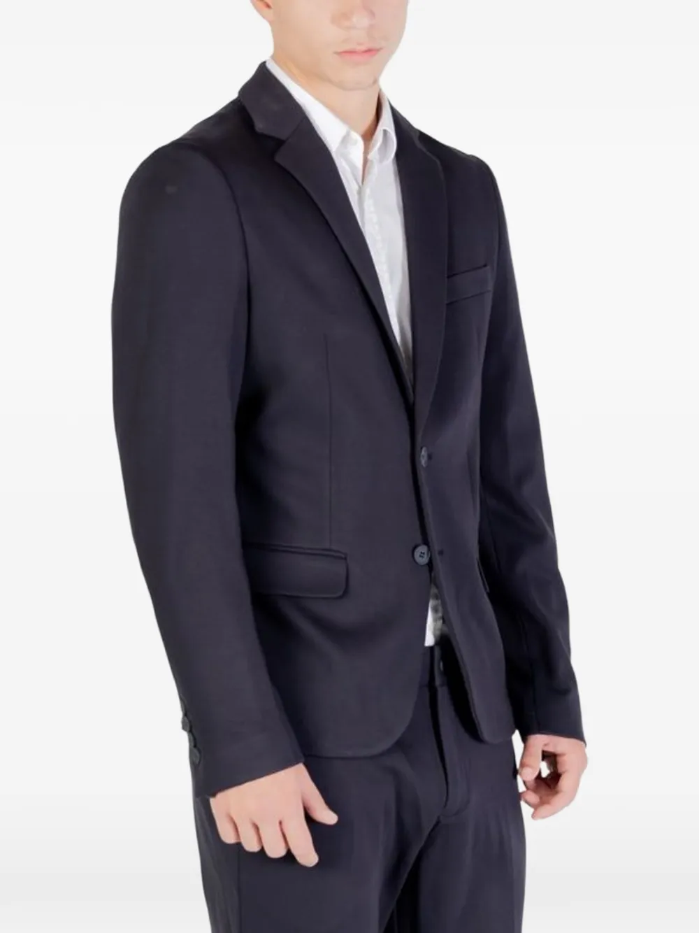 Antony Morato Blazer met enkele rij knopen Blauw