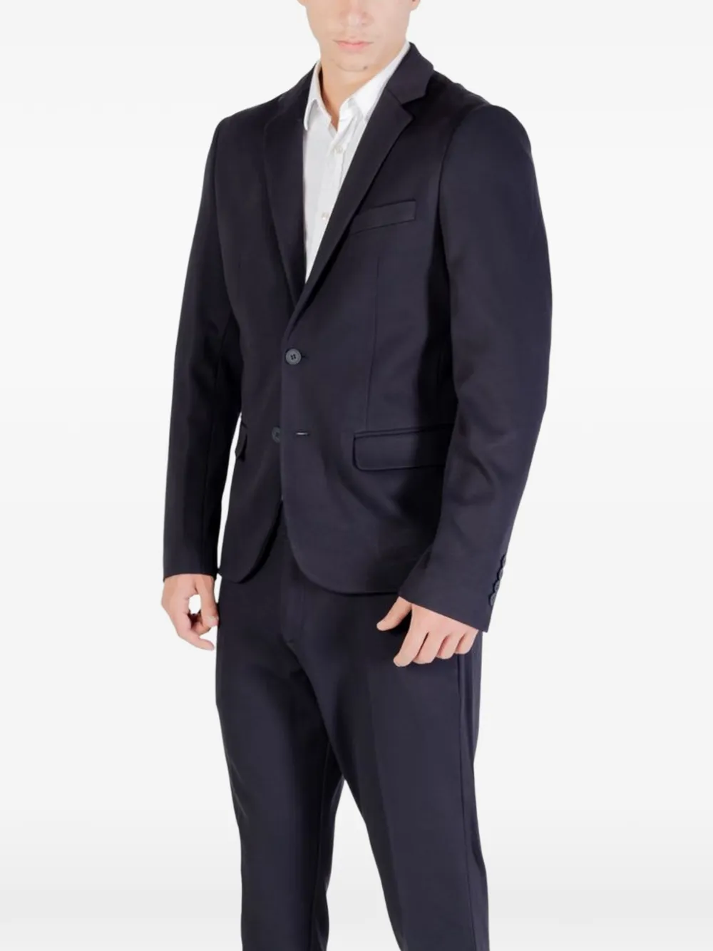 Antony Morato Blazer met enkele rij knopen Blauw