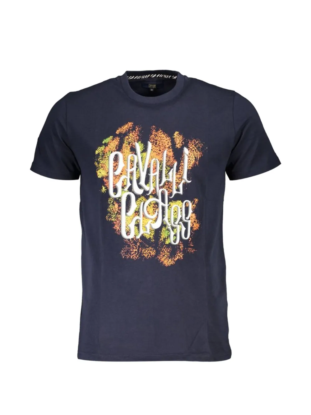 Cavalli Class graphic-print T-shirt - Blu
