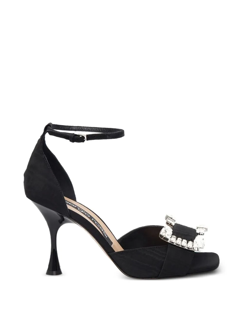 Sergio Rossi crystal-embellished sandals - Nero
