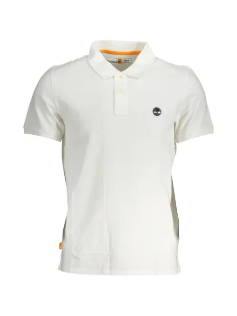 Timberland logo-embroidered polo shirt