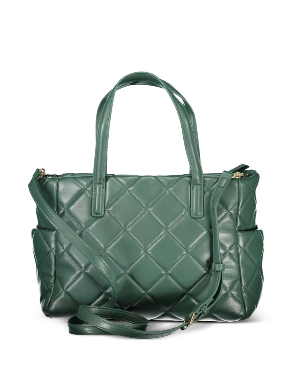 MARIO VALENTINO Ocarina gewatteerde shopper Groen