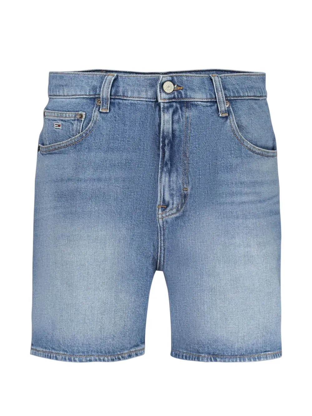 Tommy Hilfiger faded-wash denim shorts - Blu
