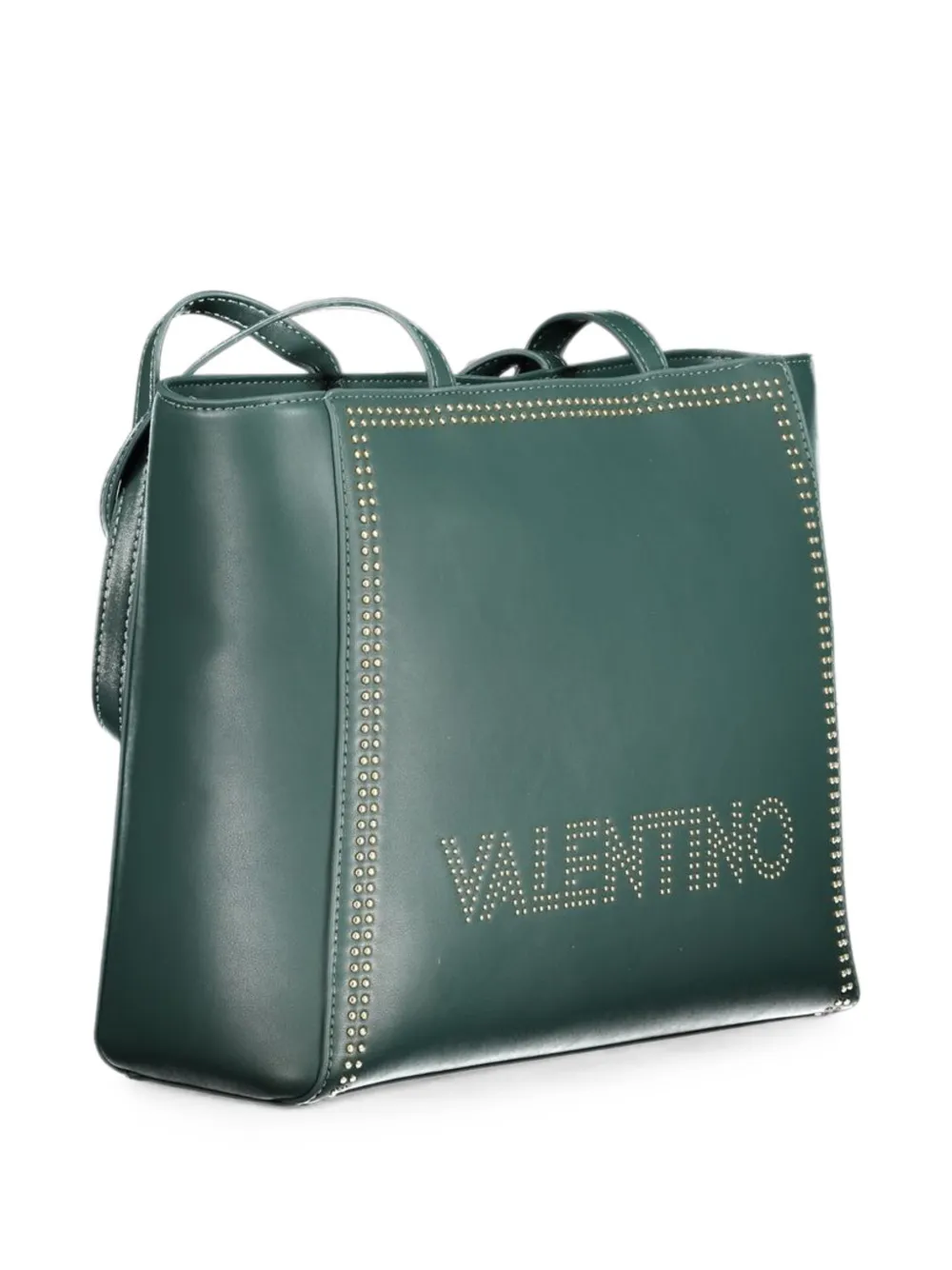 MARIO VALENTINO Shopper verfraaid met studs Groen