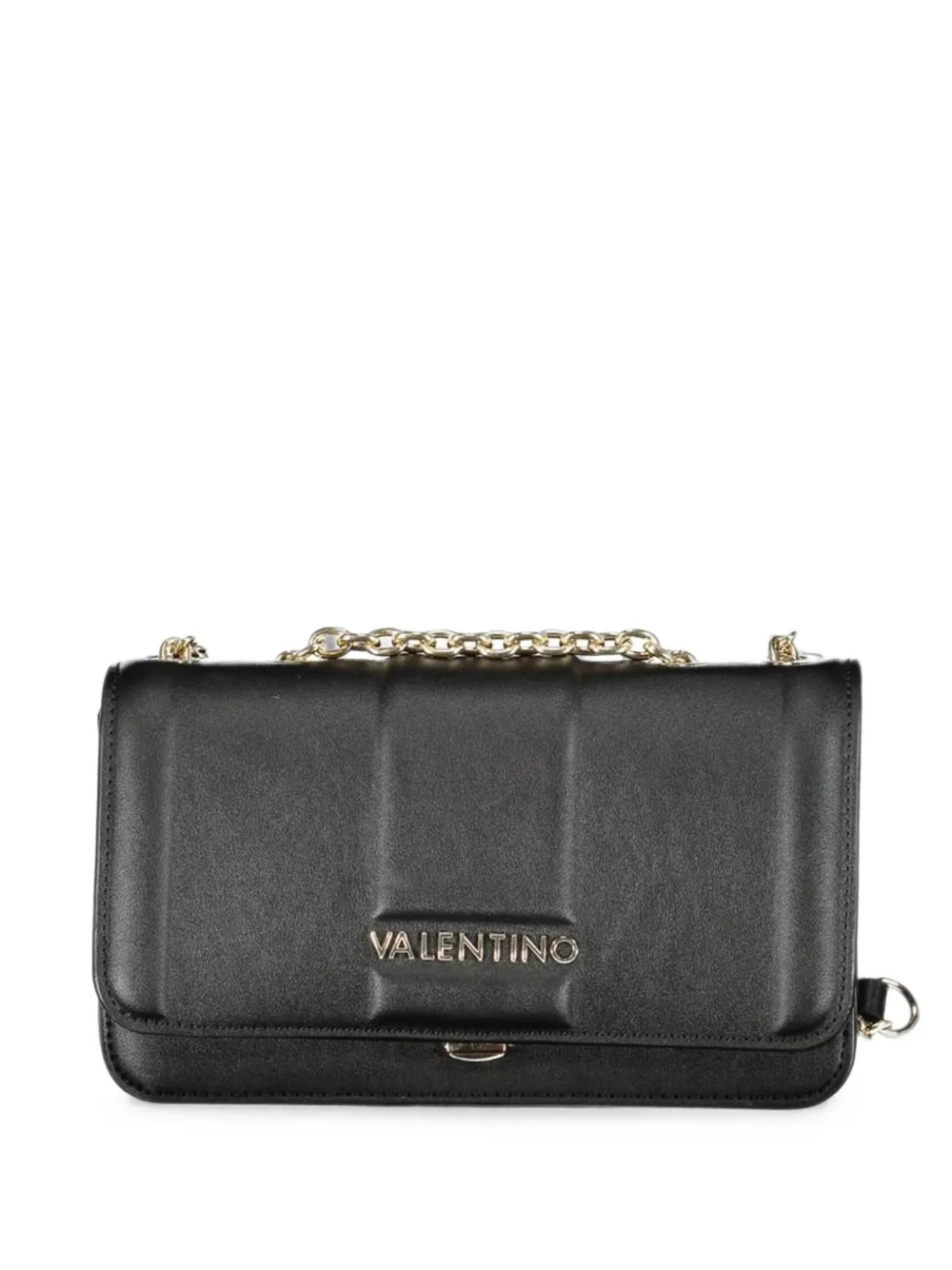 MARIO VALENTINO logo-plaque chain-strap tote bag