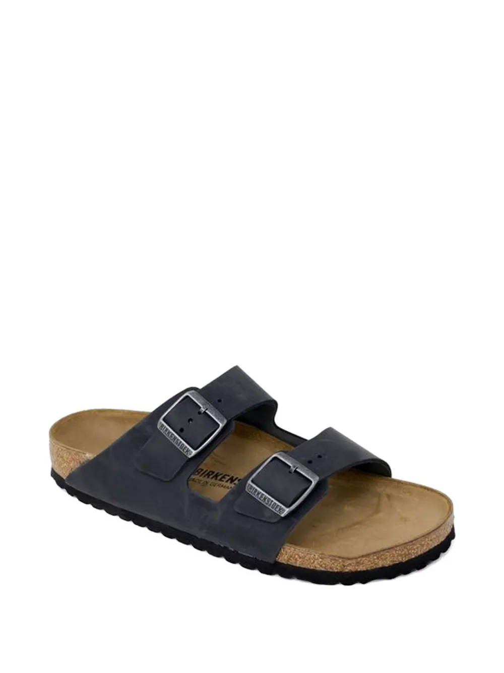 Birkenstock Arizona suede sandals Zwart