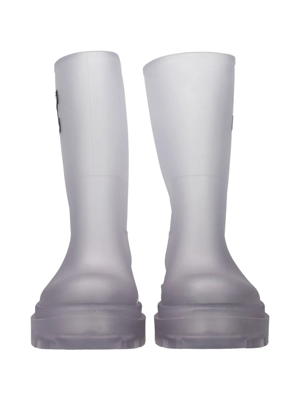 Off-White lug-sole Arrow ankle boots Wit