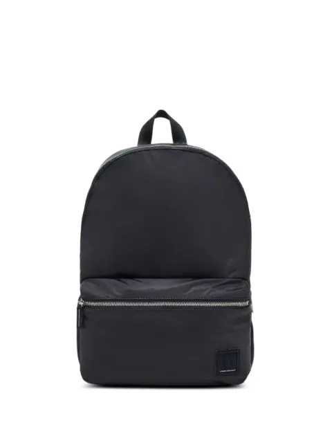Armani Exchange logo-patch backpack