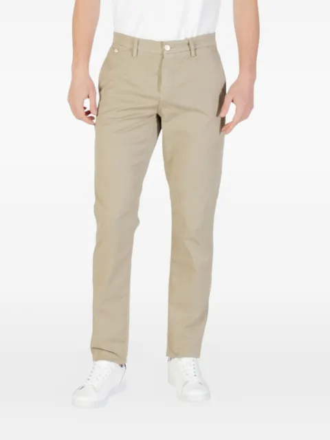 Replay logo-patch chino jeans